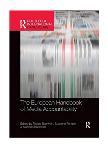 The European Handbook Of Media Accountability Paperback 1