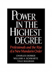 Power in the Highest Degree: Professionals and the Rise of a New Mandarin Order Hardcover
