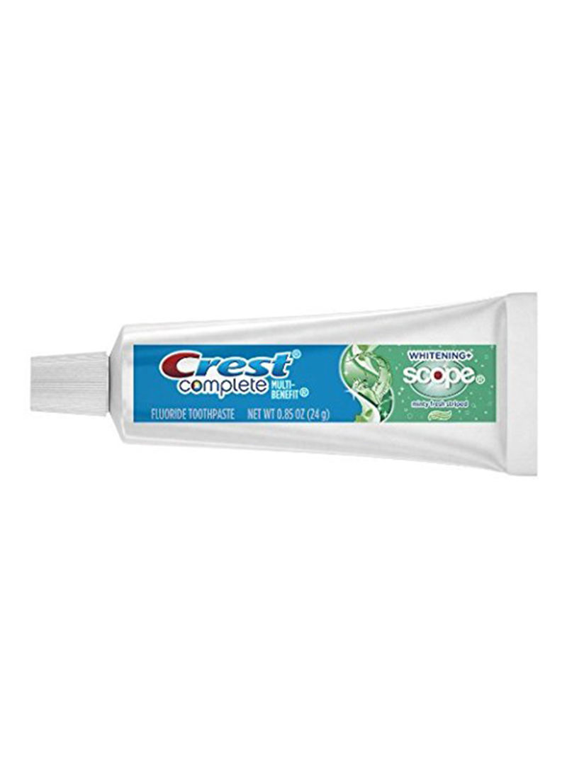 Pack Of 72 Multi Benefit Minty Fresh Sealed Toothpaste 0.85 x 72ounce