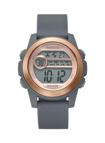 Women's Rubber Analog Wrist Watch - RD-MOS-L9-PAPA-S3