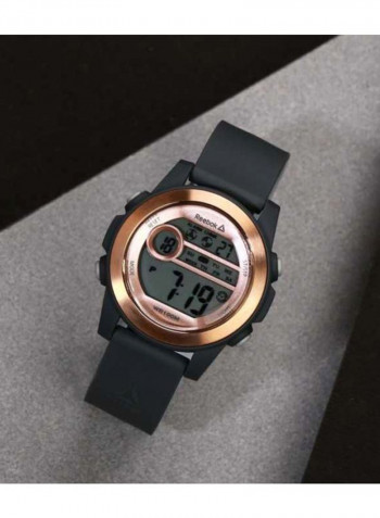 Women's Rubber Analog Wrist Watch - RD-MOS-L9-PAPA-S3