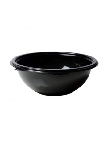 25-Piece Salad Bowls Black
