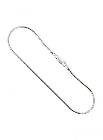 925 Sterling Silver Snake Pendant Necklace