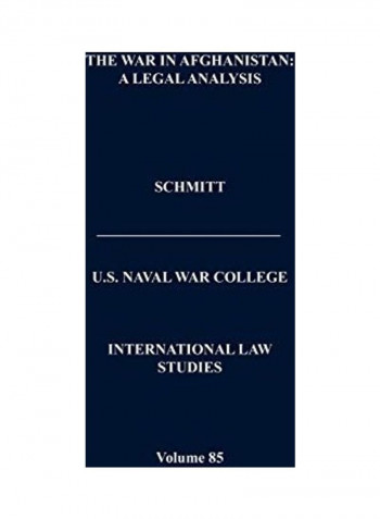 The War In Afghanistan Hardcover English by Michael N. Schmitt