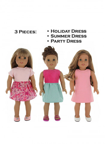 7-Piece American Dolls Set With Outfits
