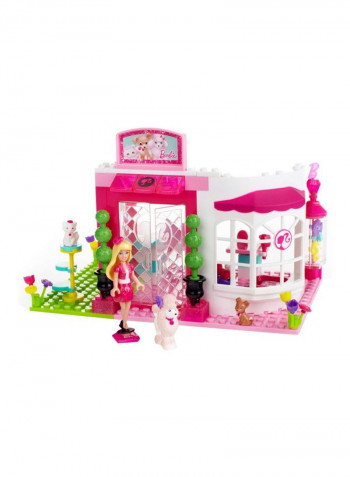 98-Piece Barbie Pet Shop Building Set 80224