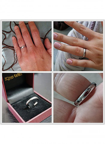 Tungsten Carbide Wedding Ring