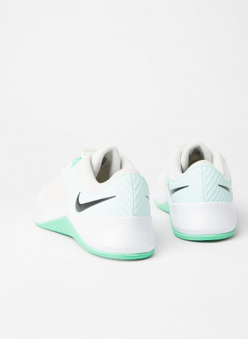 MC Trainer Training Shoes White/Green