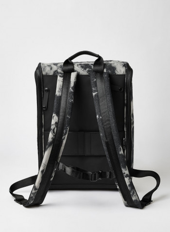 Captain Structured Backpack Transparent/Camouflage/Black