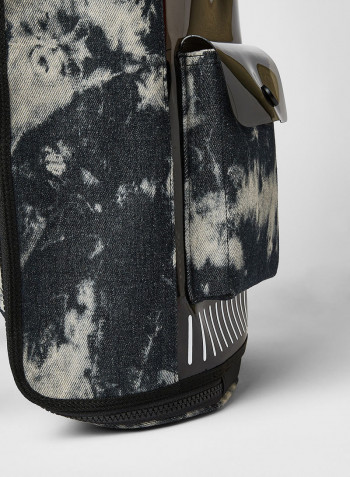 Captain Structured Backpack Transparent/Camouflage/Black