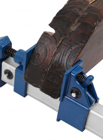 Heavy Duty F-Clamp Bar Tool Silver 115 x 12 x 29cm