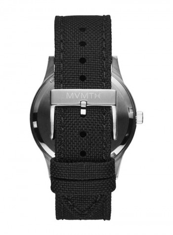 Men's Field Water Resistance Leather Analog Watch 2800013-D
