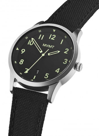 Men's Field Water Resistance Leather Analog Watch 2800013-D