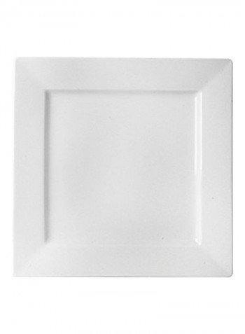 Mini Food Plate White