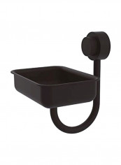 Venus Collection Wall Mounted Soap Dish Black 5x5x2inch