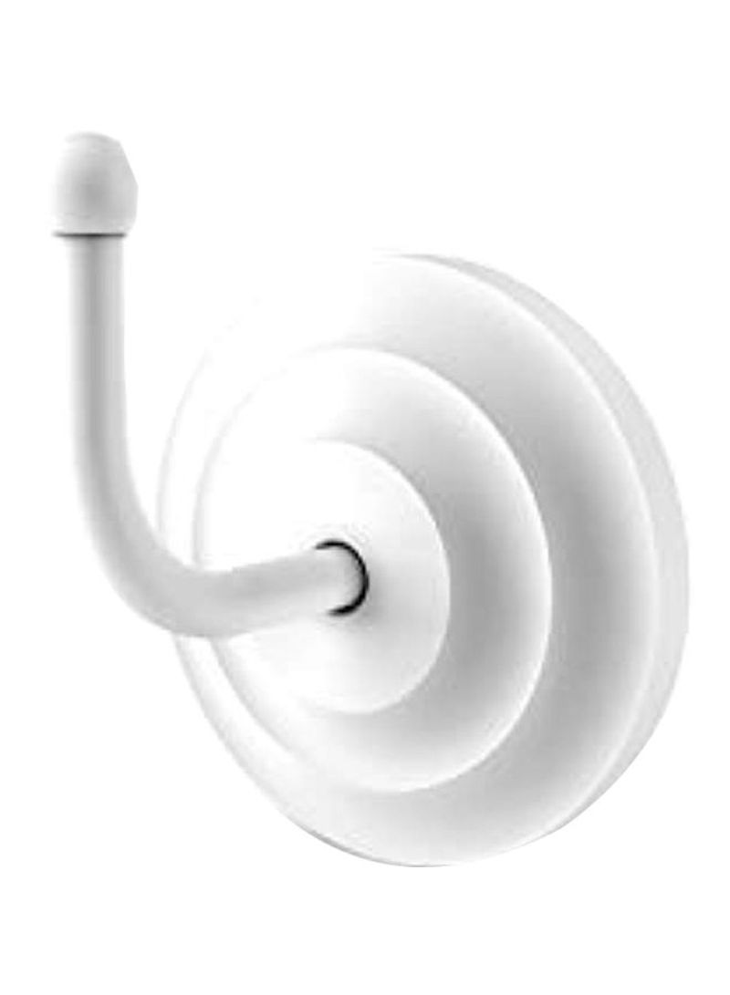 Que New Collection Robe Hook Matte White
