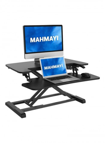 Stand Up Converter Desk Black 78x51x20kg