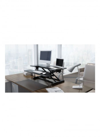 Stand Up Converter Desk Black 78x51x20kg