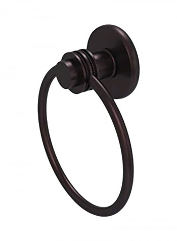 Brass Mercury Collection Towel Ring Brown