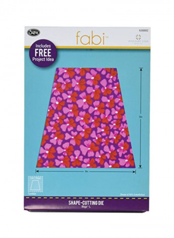 Shape Cutting Die-Cut Purple/Pink/Red