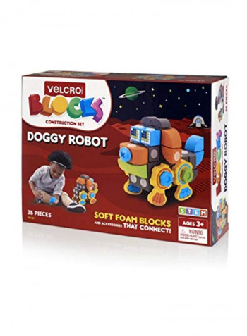 35-Piece Building Block Set VEL-70190-USA