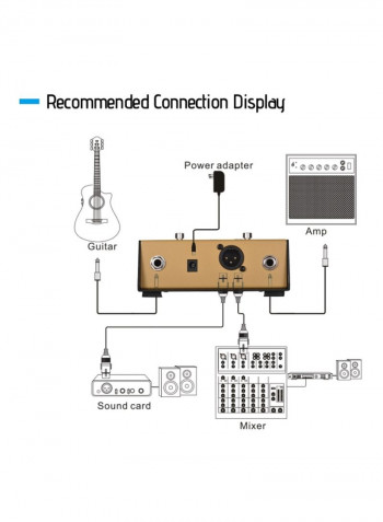 AD-2 Acoustic Guitar Preamp And DI Box
