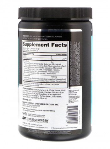 Essential Amin.O. Energy - Blueberry Mojito - 30 Servings