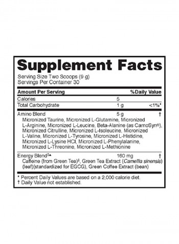 Essential Amin.O. Energy - Blueberry Mojito - 30 Servings