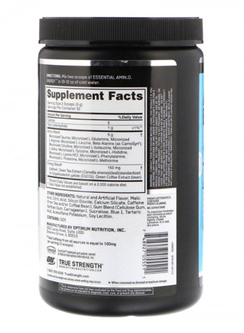 Essential Amin.O. Energy - Cotton Candy - 30 Servings