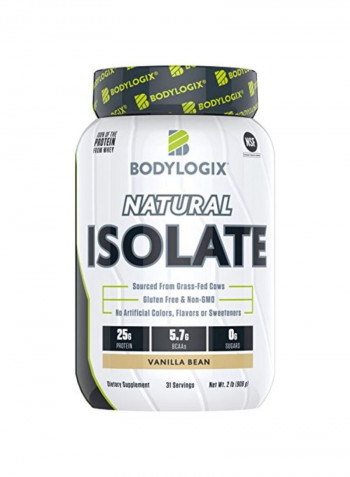 Natural Isolated Protein Powder - Vanilla Bean