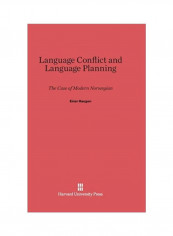 Language Conflict And Language Planning Hardcover