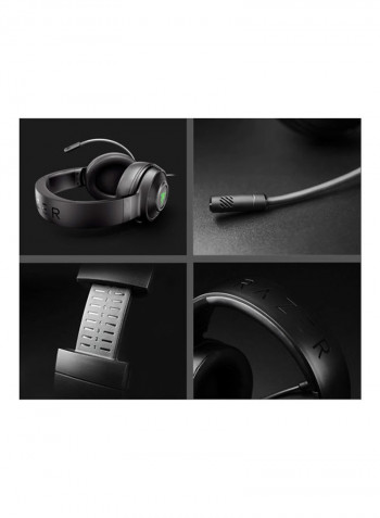 Gaming Headphone For PS4/PS5/XOne/XSeries/NSwitch/PC Black