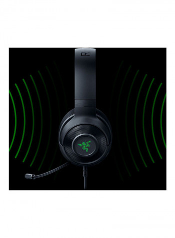 Gaming Headphone For PS4/PS5/XOne/XSeries/NSwitch/PC Black