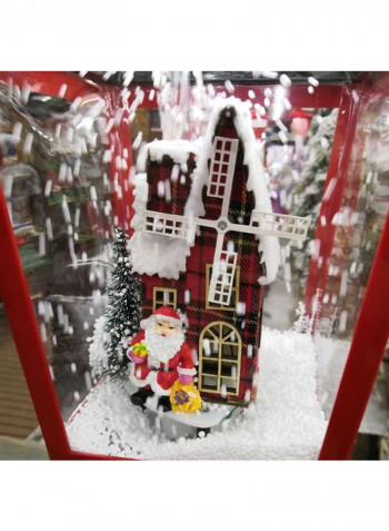 Santa Claus Shaped Hanging Lighting with 3 Lovely Song Multicolour