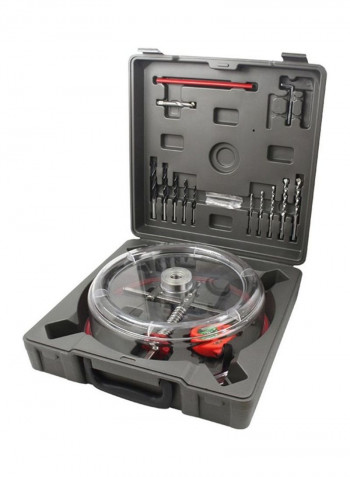 Adjustable Hole Saw Cutter Set Multicolour