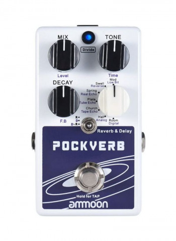 Reverb And Delay Guitar Effect Pedal
