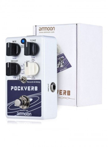 Reverb And Delay Guitar Effect Pedal