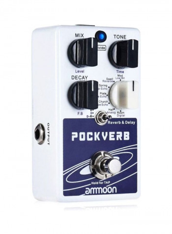 Reverb And Delay Guitar Effect Pedal