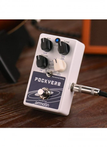 Reverb And Delay Guitar Effect Pedal