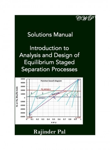 Solutions Manual Introduction To Analysis And Design Of Equilibrium Staged Separation Processes Paperback