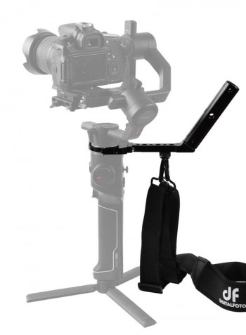 DF Digitalfoto Versatile Handle with Hand Release Strap Black
