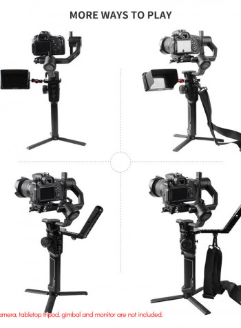 DF Digitalfoto Versatile Handle with Hand Release Strap Black