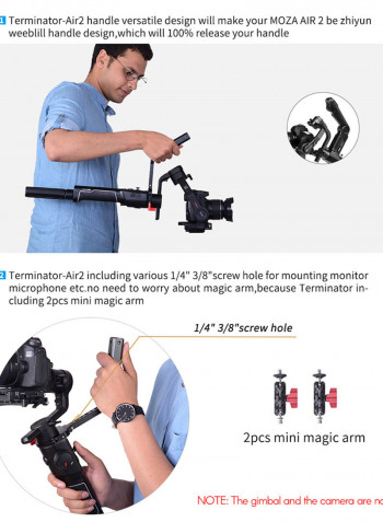 DF Digitalfoto Versatile Handle with Hand Release Strap Black