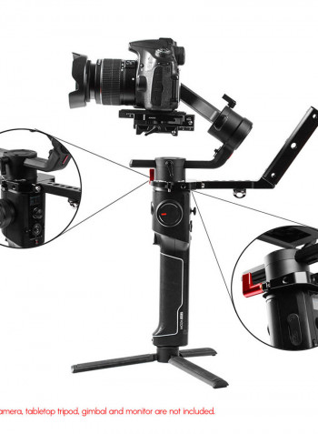 DF Digitalfoto Versatile Handle with Hand Release Strap Black