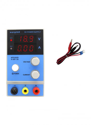 Mini DC Switching Power Supply Blue/Black 120 x 210millimeter