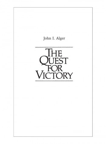 The Quest For Victory Hardcover