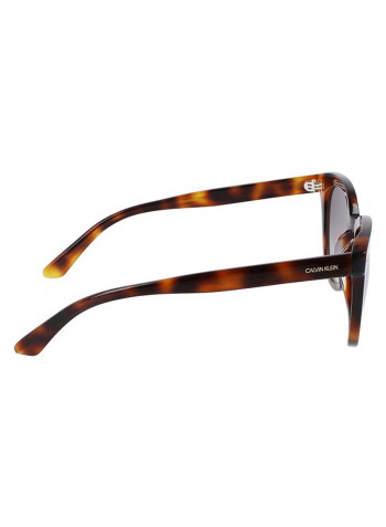 Women's Full Rimmed Round Frame Sunglasses - Lens Size: 51 mm