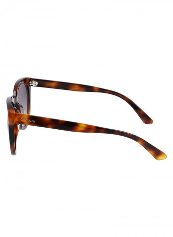 Women's Full Rimmed Round Frame Sunglasses - Lens Size: 51 mm