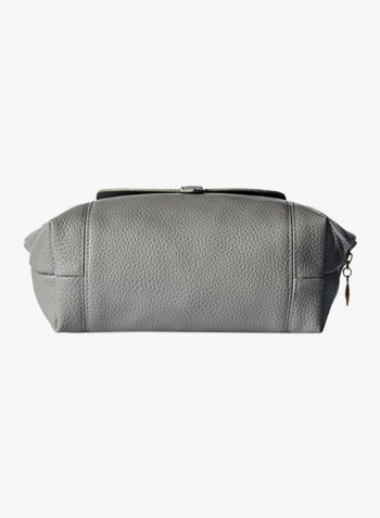 Polyester Blend Crossbody Bag LWSL00236GREY Grey