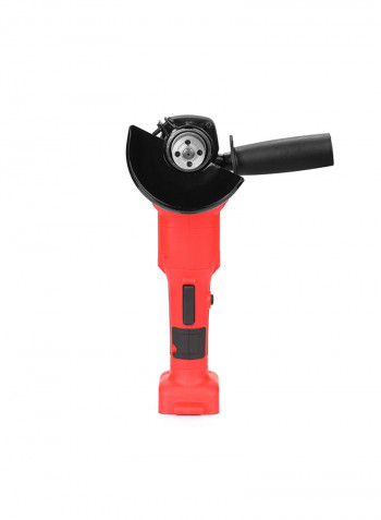 780W Brushless Cordless Impact Angle Grinder Variable Speed Cutting Machine Red/Black 31.0 x 13.0 x 9.0cm